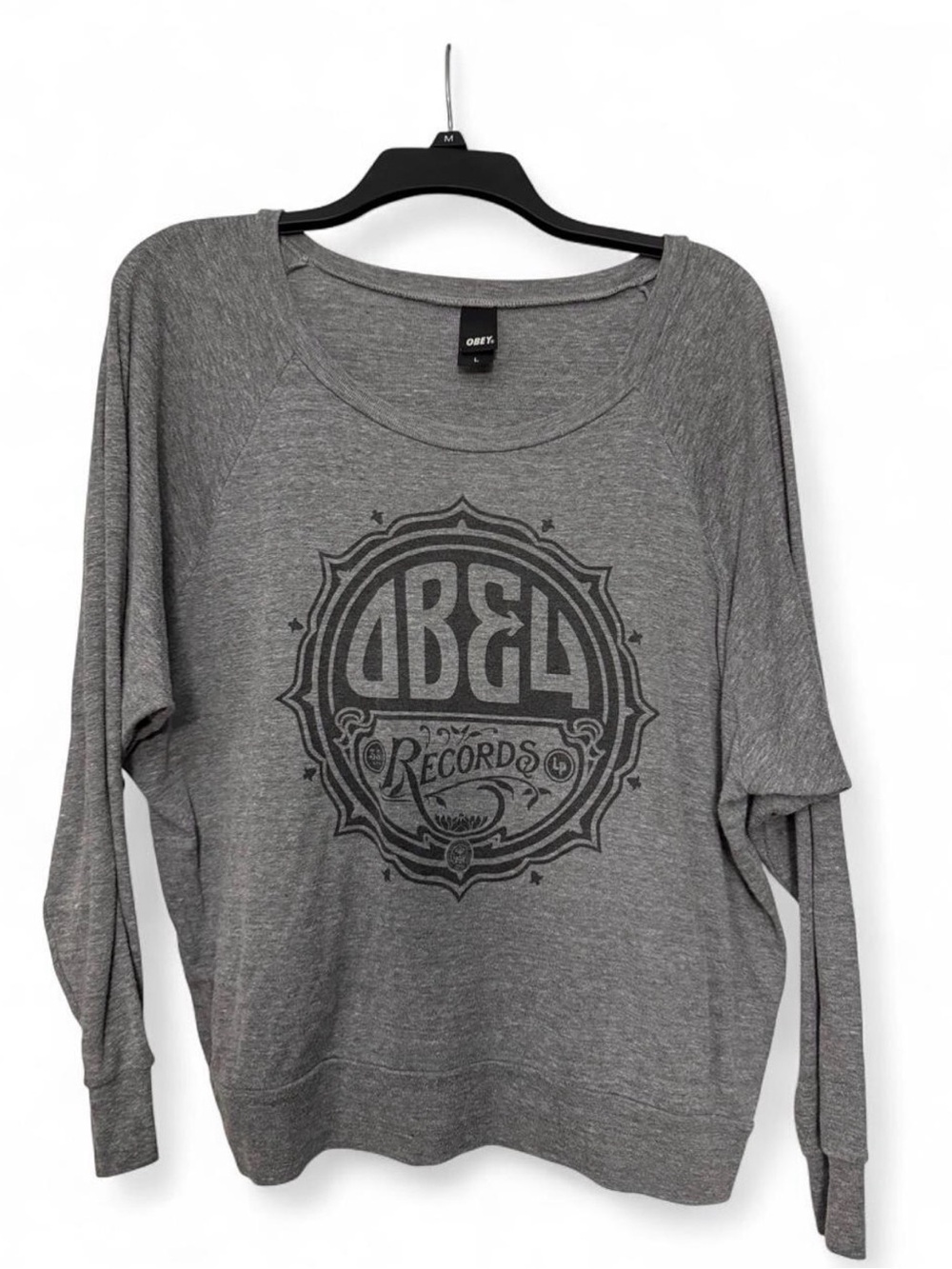Obey Women's Gray Longsleeve Shirt